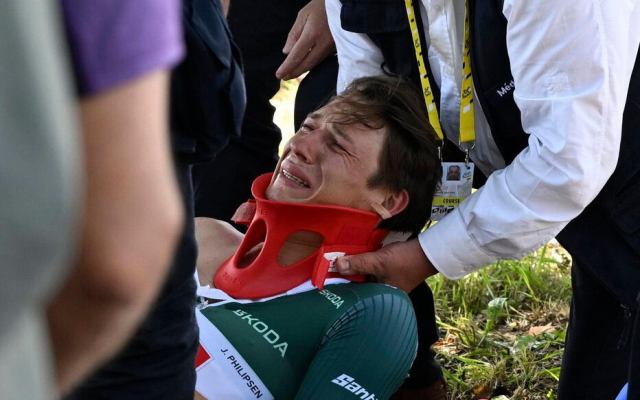Le Tour de France perd son meilleur sprinteur Jasper Philipsen