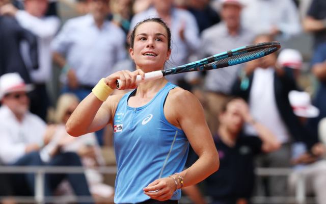 Loïs Boisson, une « vraie terrienne » qui cartonne à Roland-Garros